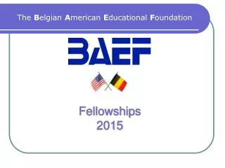 Fellowships 2015