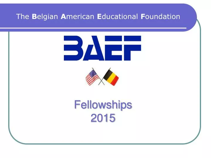 fellowships 2015