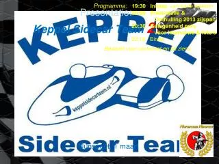 presentatie keppel sidecar team 2013