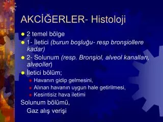akc erler histoloji