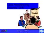 Good Manufacturing Practices (GMP) - slide 1