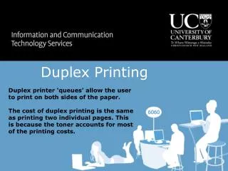 Duplex Printing