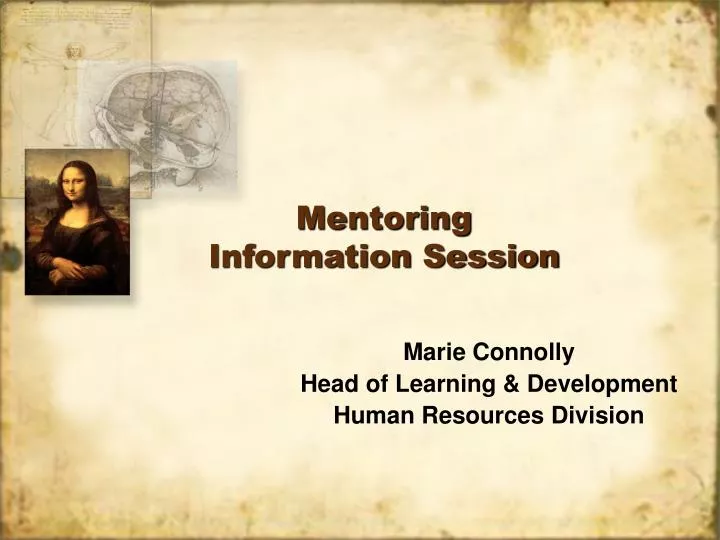 mentoring information session