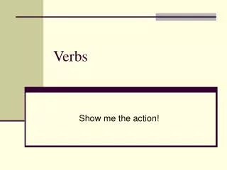 verbs