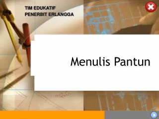 menulis pantun