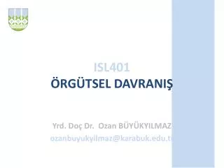 isl401 rg tsel davrani