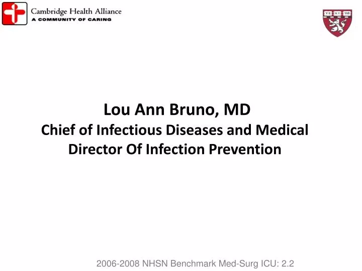 lou ann bruno md chief of infectious diseases and medical director of infection prevention