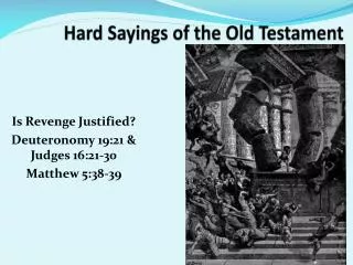 Hard Sayings of the Old Testament