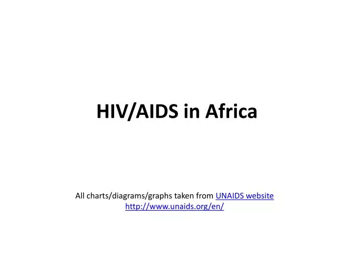 hiv aids in africa