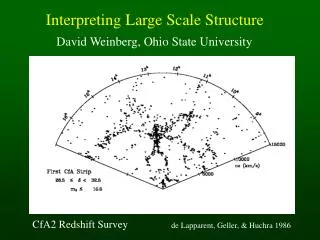 Interpreting Large Scale Structure