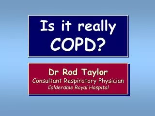Is it really COPD?