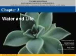 Water and Life - slide 1