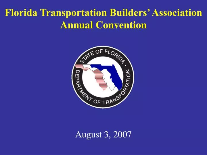 florida transportation builders association annual convention