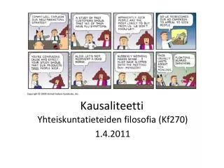 kausaliteetti
