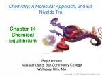 Chapter 14 Chemical Equilibrium - slide 1