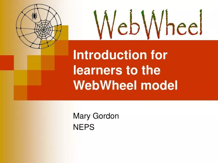 introduction for learners to the webwheel model