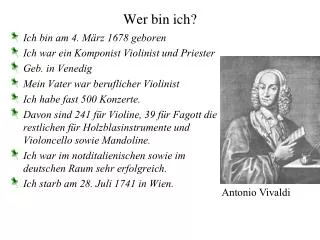 wer bin ich