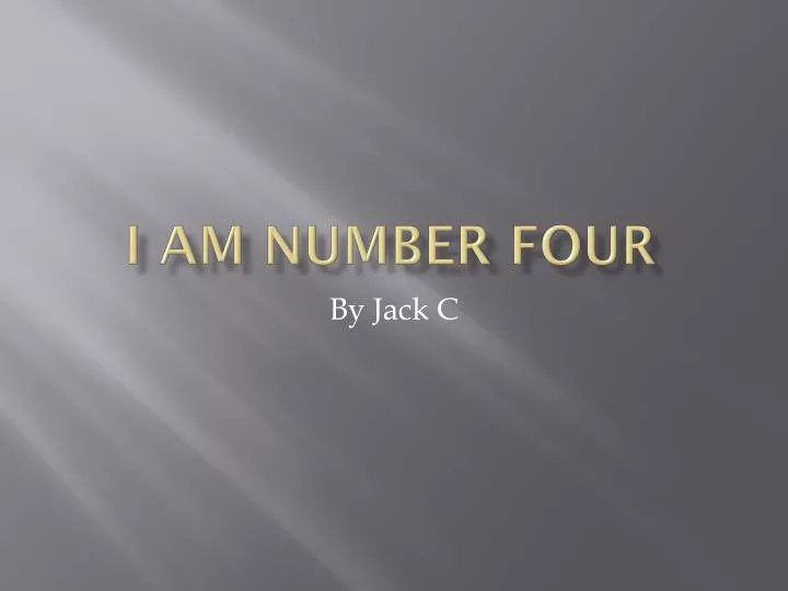 i am number four