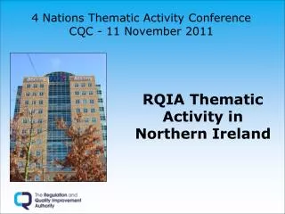 4 Nations Thematic Activity Conference CQC - 11 November 2011