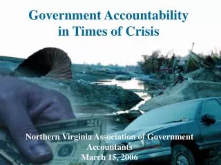 Government Accountability in Times of Crisis