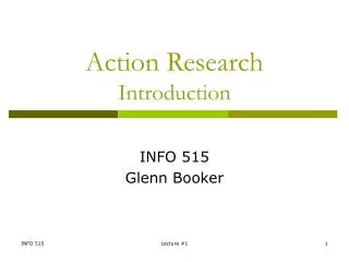Action Research Introduction