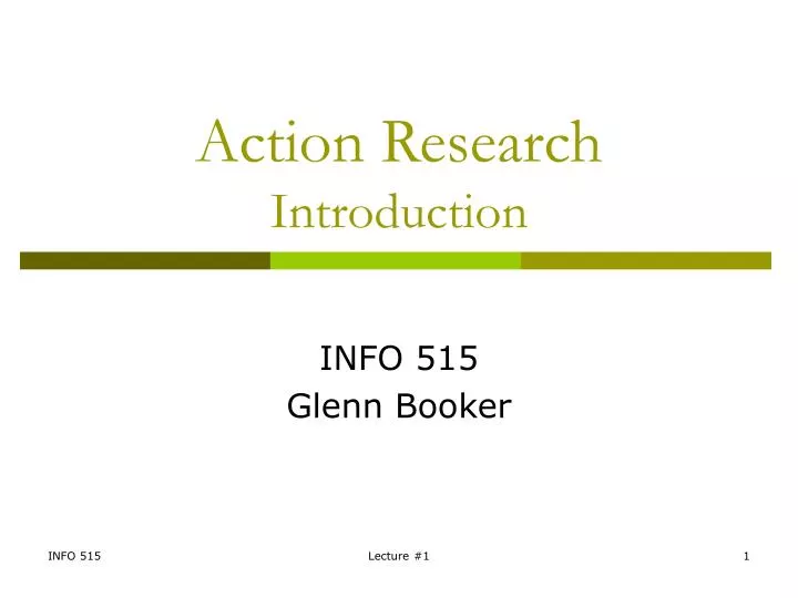 action research introduction
