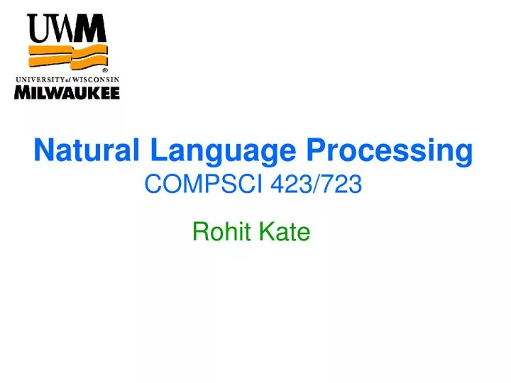 natural language processing compsci 423 723