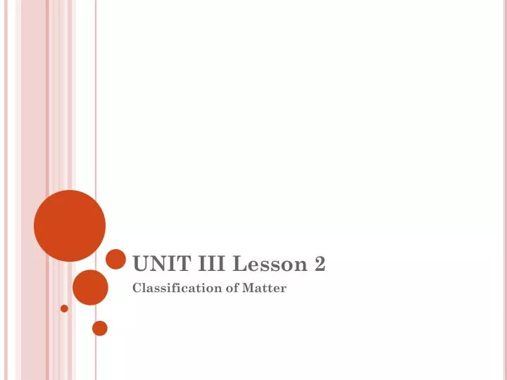 unit iii lesson 2