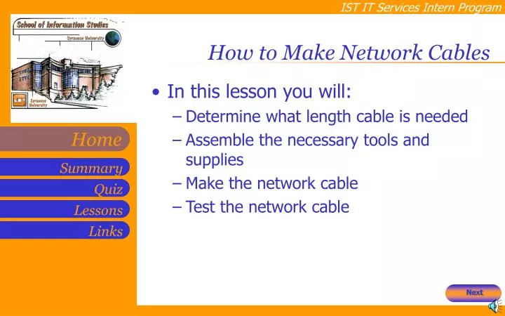 how to make network cables