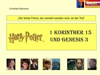 1 korinther 15 und genesis 3
