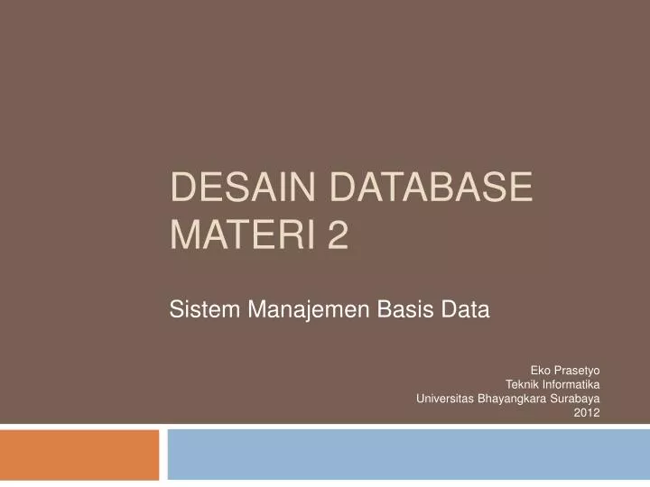 desain database materi 2