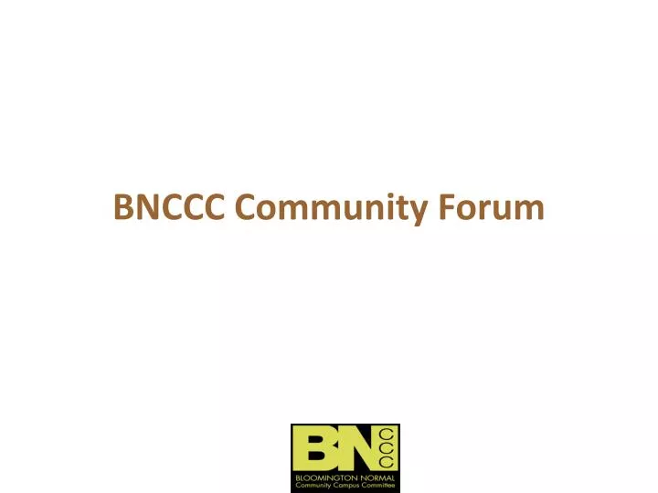 bnccc community forum