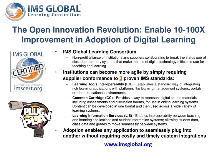 the open innovation revolution enable 10 100x improvement in adoption of digital learning