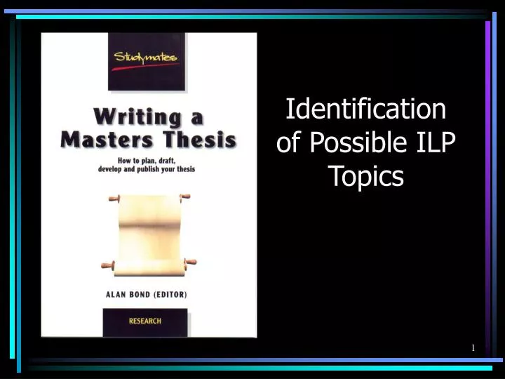 identification of possible ilp topics