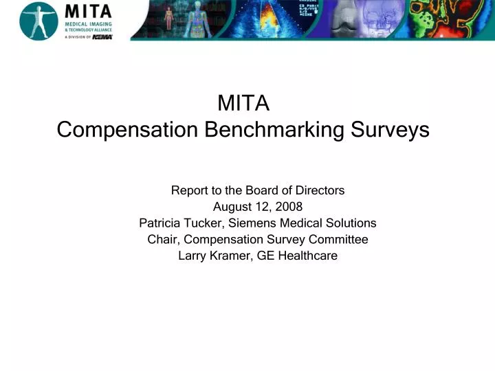 mita compensation benchmarking surveys