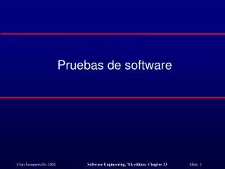 pruebas de software