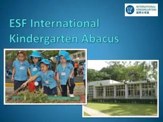 ESF International Kindergarten Abacus