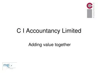 C I Accountancy Limited