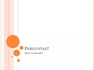 perguntas