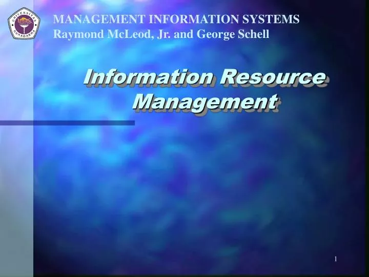 information resource management