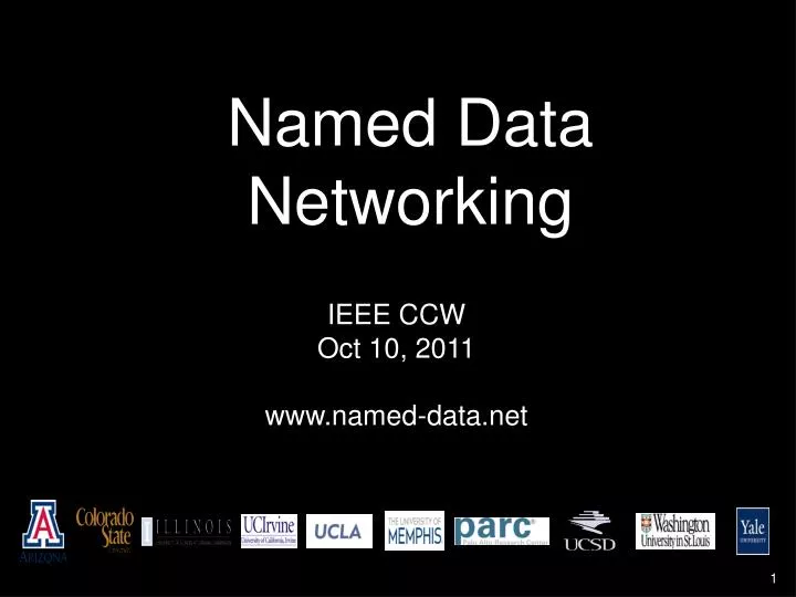 named data networking