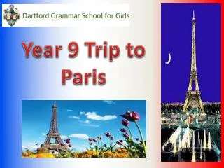 Year 9 Trip to Paris