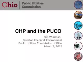 CHP and the PUCO