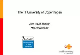 The IT University of Copenhagen