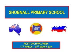 SHOBNALL PRIMARY SCHOOL