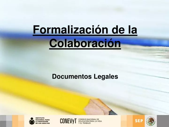 formalizaci n de la colaboraci n documentos legales