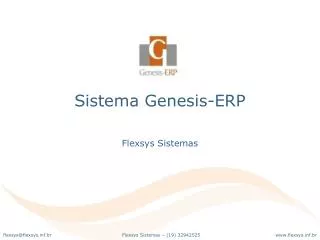 sistema genesis erp