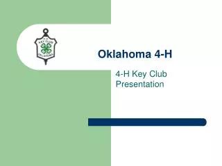 Oklahoma 4-H