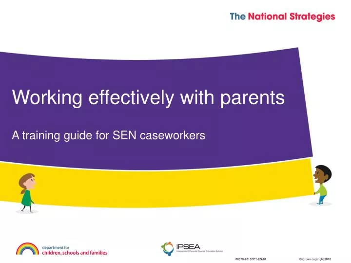 working effectively with parents