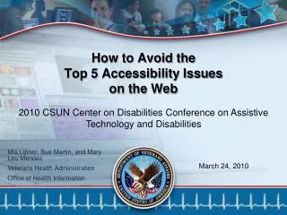 How to Avoid the Top 5 Accessibility Issues on the Web